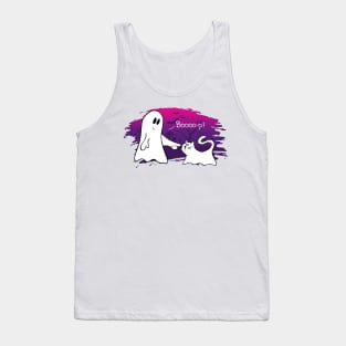 Boooo-p! - Purple Tank Top